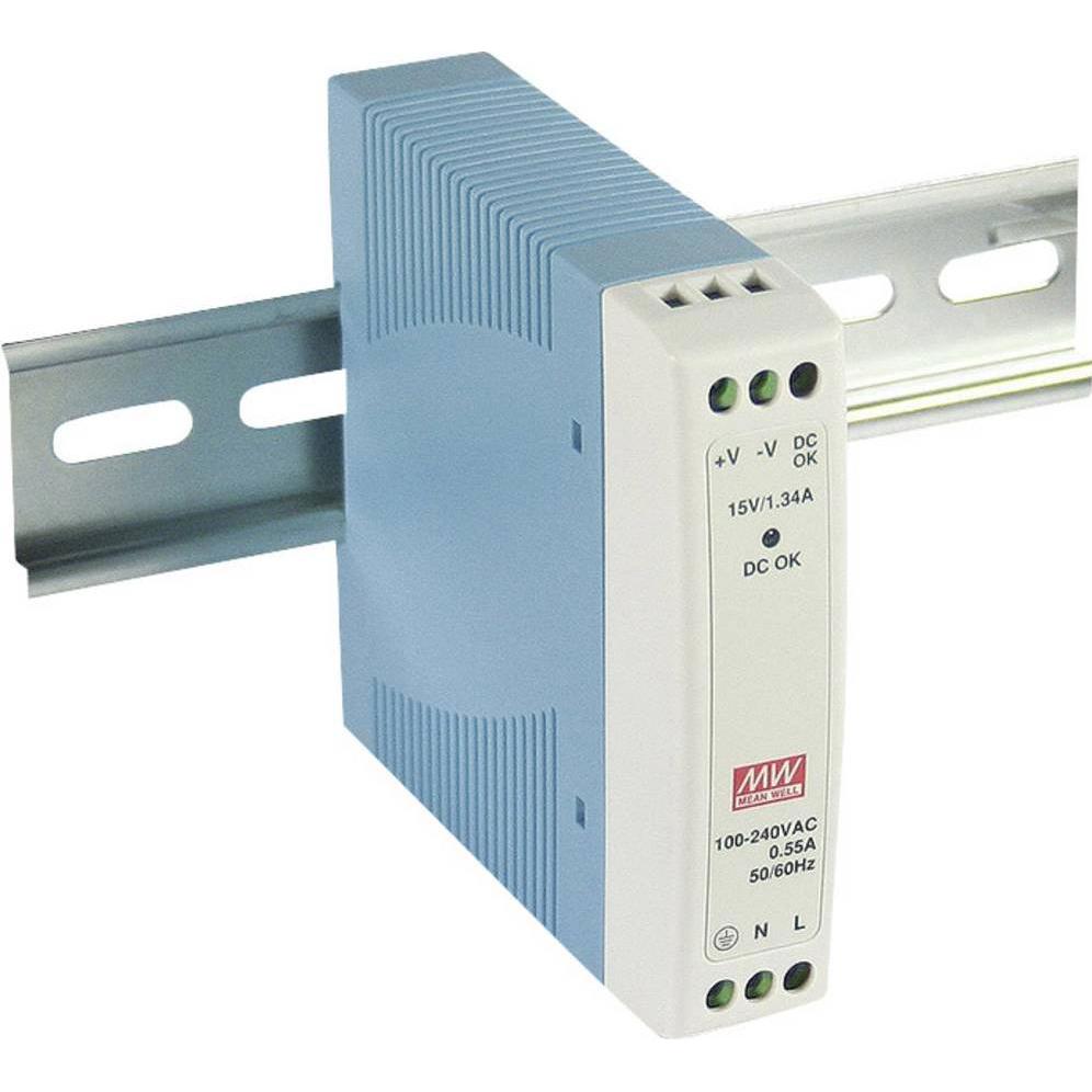 MeanWell, Alimentazione di sistema, Mean Well MDR-10 series MDR-10-5 - Netzteil (DIN-Schienenmontage möglich)