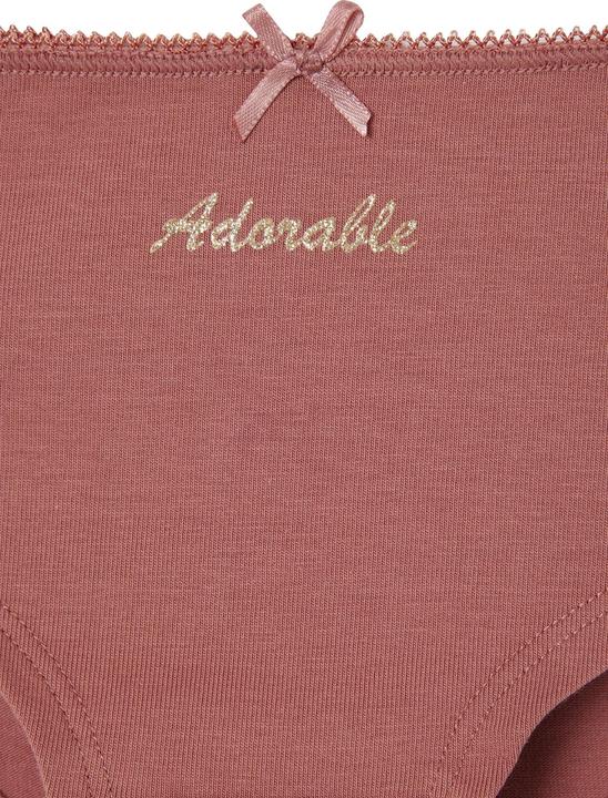 Immagine prodotto Vertbaudet 7er-Pack Mädchen Shortys ADORABLE, Bio-Baumwolle (146, 152)