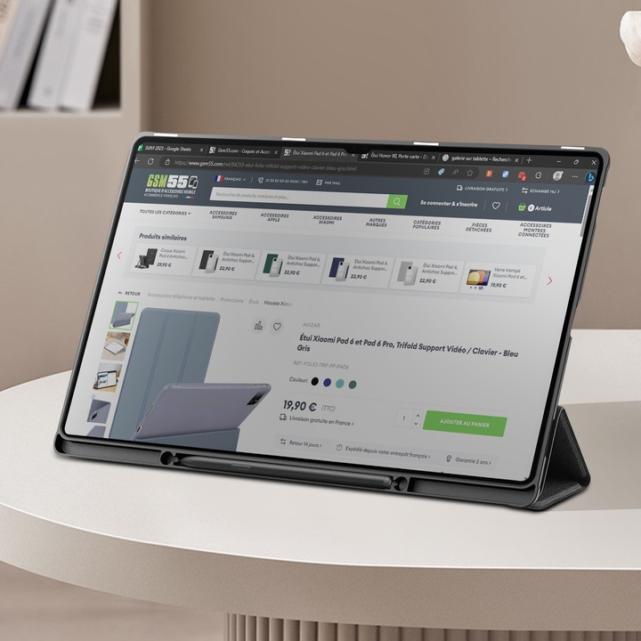 Image du produit Dux Ducis Série Domo (Galaxy Tab S9 Ultra, Galaxy Tab S8 Ultra)
