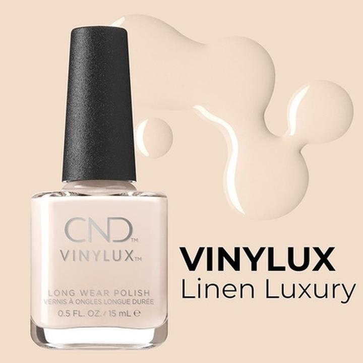 Image du produit CND Vinylux 15 ml (Lignes, Linen Luxury, Nude, Vernis couleur)