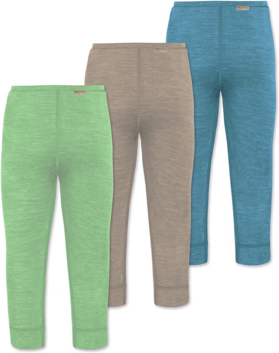Produktbild Normani 3er Pack Baby Merino Hose Unterhose „Tihoi" - 9509 (86)