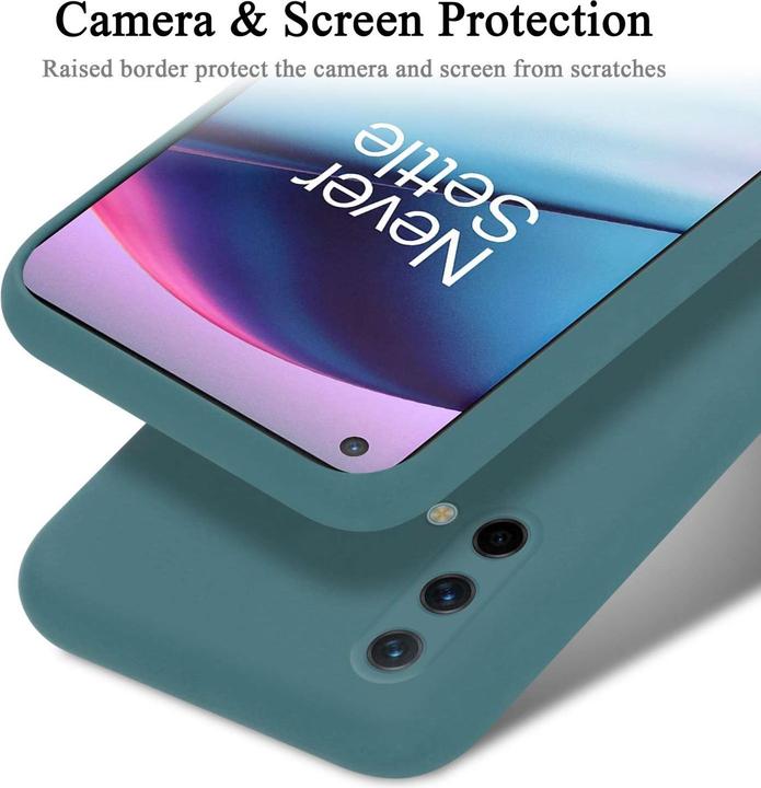 Immagine prodotto Cadorabo Custodia per OnePlus Nord CE 5G TPU Liquid Silicone Case (OnePlus Nord CE 5G)