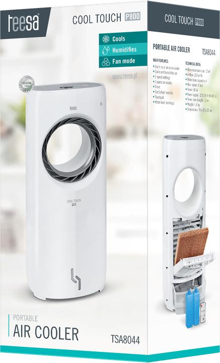 Image du produit Teesa Conditionneur d'air portable avec commande à distance (12 m²)