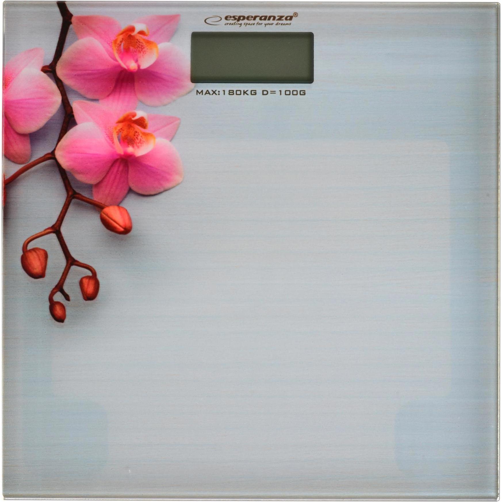 Thumbnail - Esperanza, Personenwaage, Weighing scale bathroom Orchid EBS010 (pilka color) (180 kg)