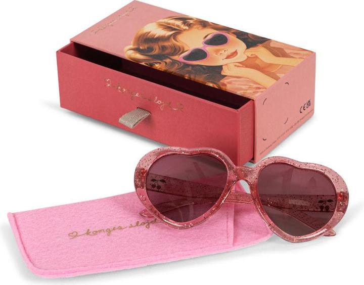 Immagine prodotto Konges Slojd Junior Sonnenbrille Heart Cherry Glitter