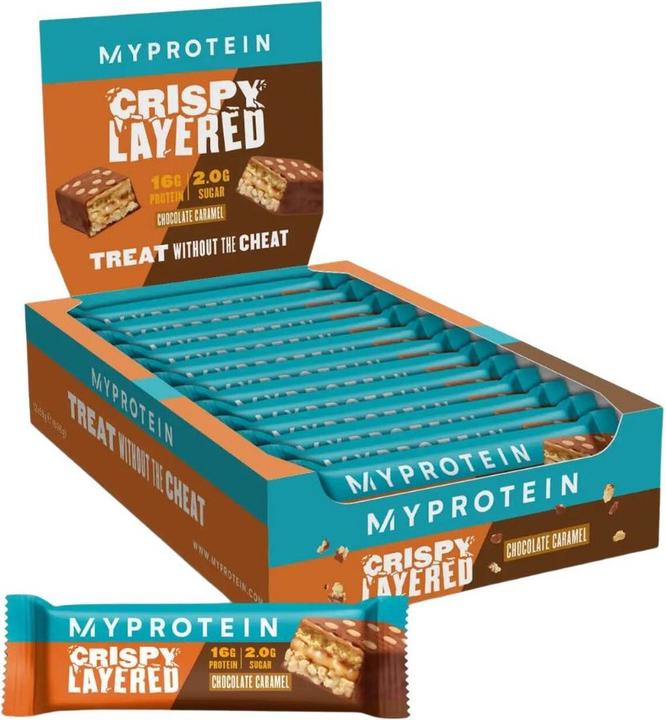 Produktbild MyProtein My Protein Crispy Layered Bar (12 X 58G) (1 Stk., 696 g)