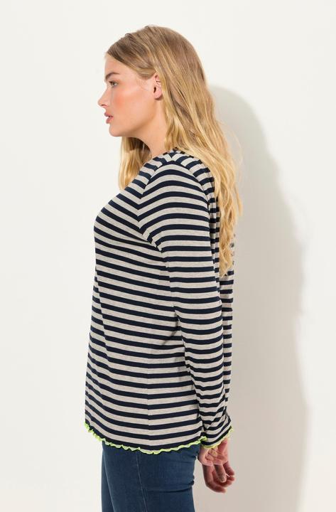 Produktbild Laurasøn Ringelshirt, Langarm, Rundhals (XL)