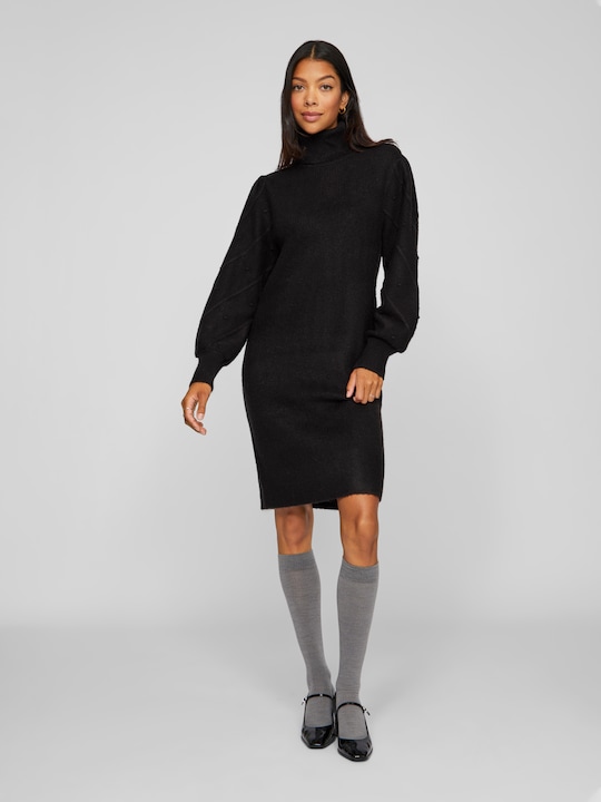 Produktbild Vila Rollkragen Strickkleid (XS)