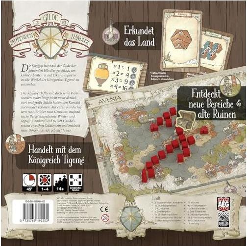 Immagine prodotto Pegasus La Gilda dei Mercanti Viaggianti (Tedesco, 1 - 4 Giocatori)