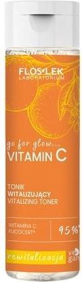 Actual product image Floslek Go For Glow Vitamin C Revitalizing Face Tonic 200ml (Face toner, 200 ml)