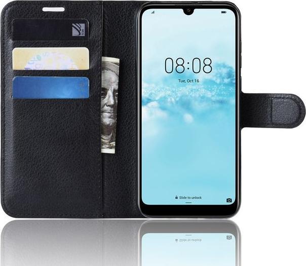 Image du produit MU Classic Série de couvertures de livres en cuir litchi (Huawei Y5 (2019))