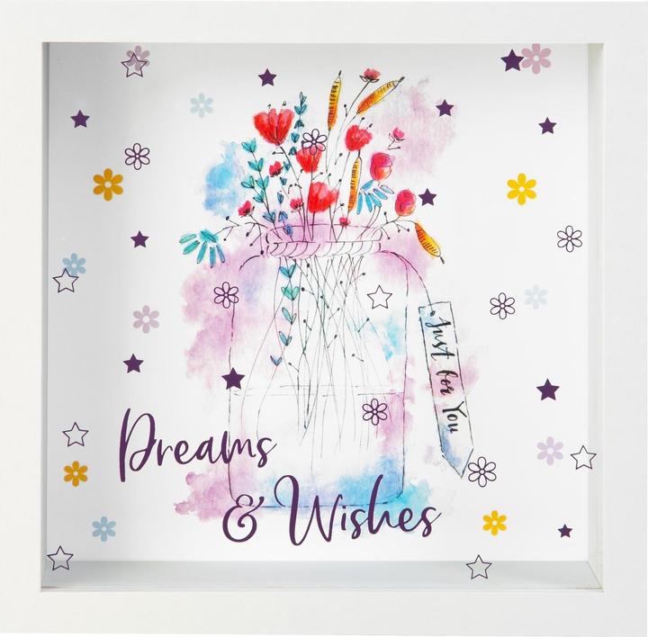 Goldbuch Spardose Wünsche 18 x 18 cm (18 x 18 x 5 cm)