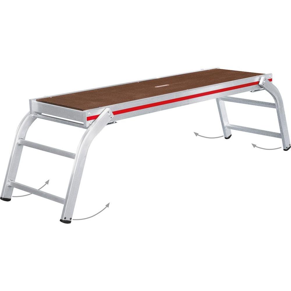 Hymer-Leitern Montageplattform 6864 (Plattformleiter, 175 cm) (686400)