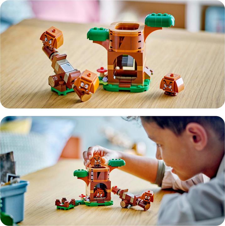 Actual product image LEGO Gumba playground (71433, LEGO Super Mario)