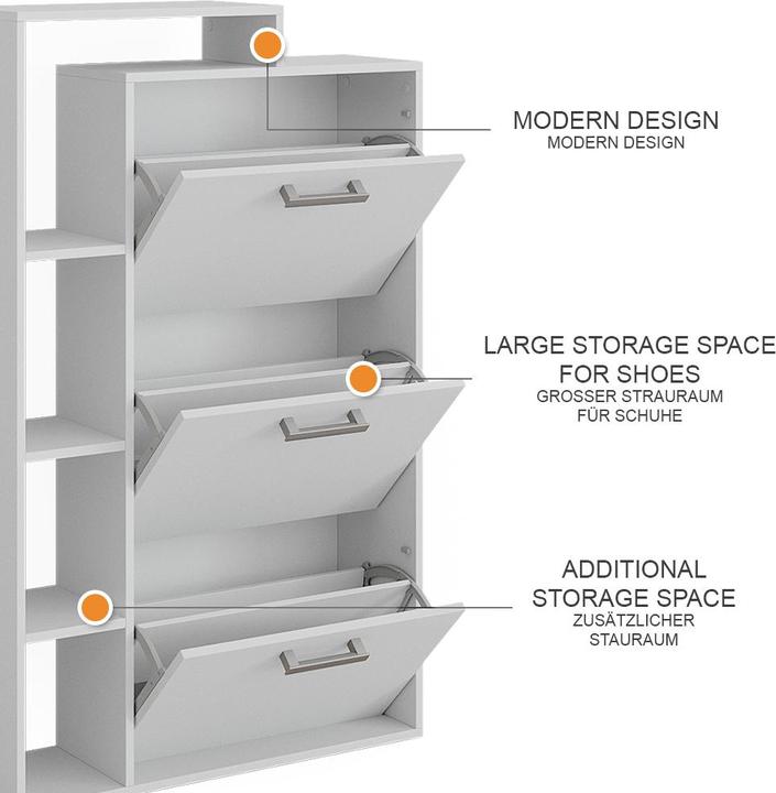 Produktbild Vicco Orlando (80 x 128.3 x 24.2 cm)