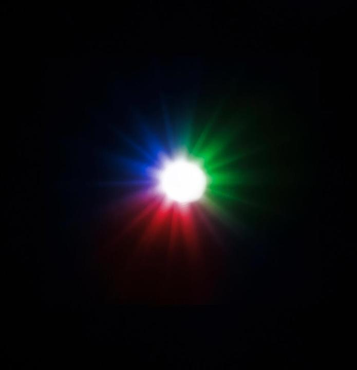 Actual product image Faller 5 self-flashing LEDs, RGB (color change)