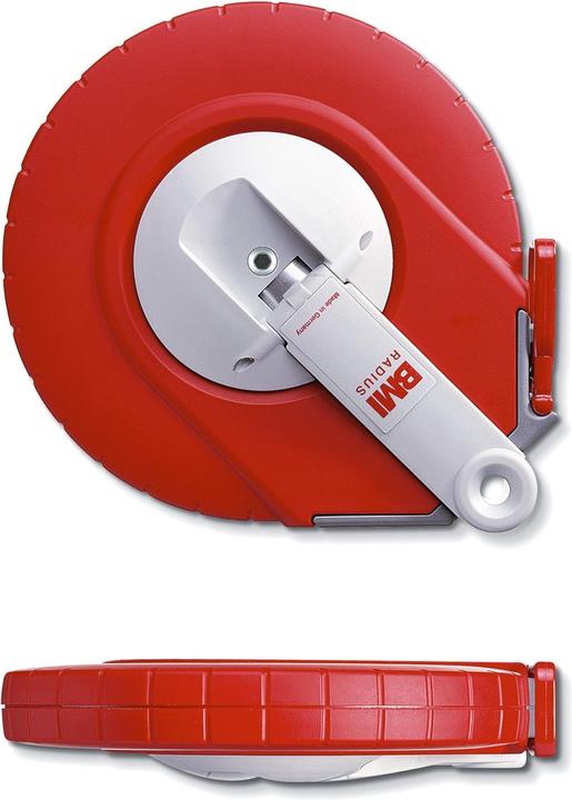 Produktbild BMI Kapselbandmass RADIUS Länge 20 m Bandbreite 13 mm mm/cm EG II Kunststoff Stahlmassband (20 m)