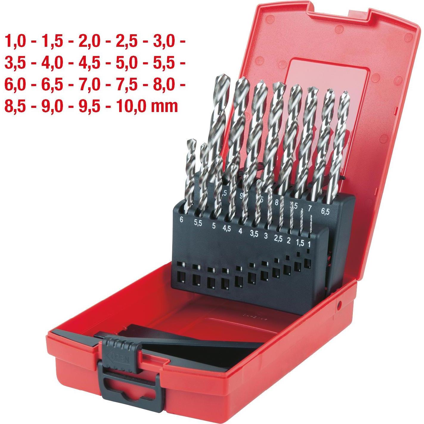 Thumbnail - KS Tools, Bohrereinsatz, HSS-G Spiralbohrer-Satz (10.00 Millimeter)