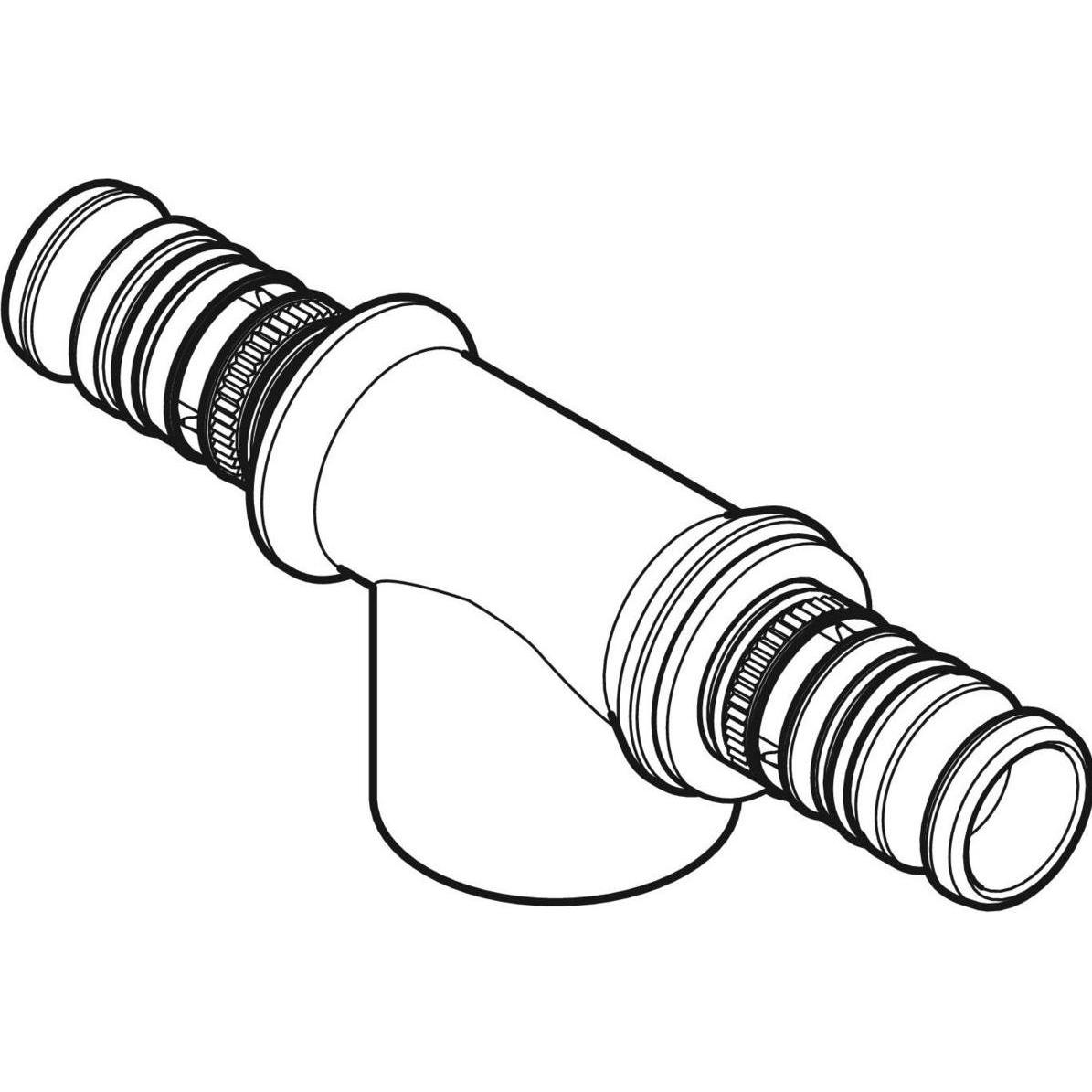 Thumbnail - Geberit, Rohrverbindungstechnik, 604.362.00.5 (T-Verbindung)