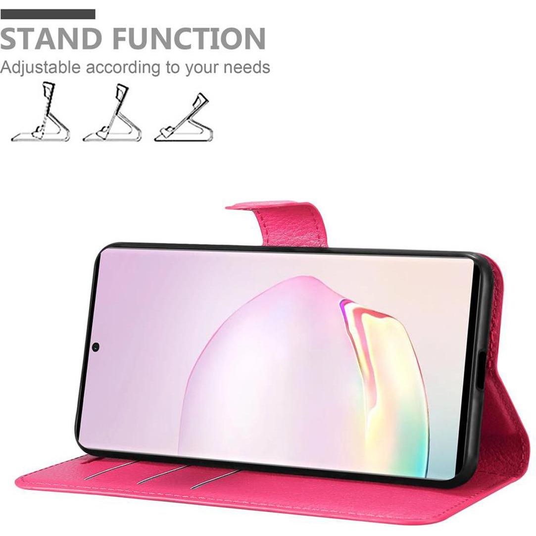Thumbnail - Cadorabo Book mit Standfunktion Cover (Samsung Galaxy Note 20), Smartphone Hülle, Pink