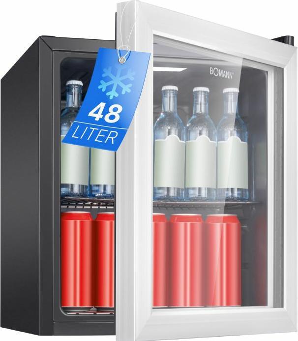 Actual product image Bomann Boma glass door refrigerator
