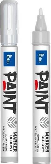 Actual product image Tetis Oil marker 2mm 6g circle. Horse. Silver, price per 1 pc. (Silver, 2 mm, 12 x)