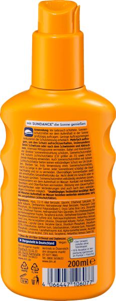 Actual product image dm Sundance Sun Spray SPF 20 (Sun spray, SPF 20)