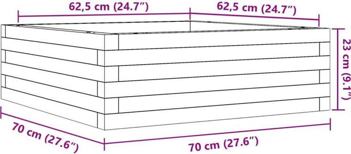 Produktbild vidaXL Pflanzgefäss