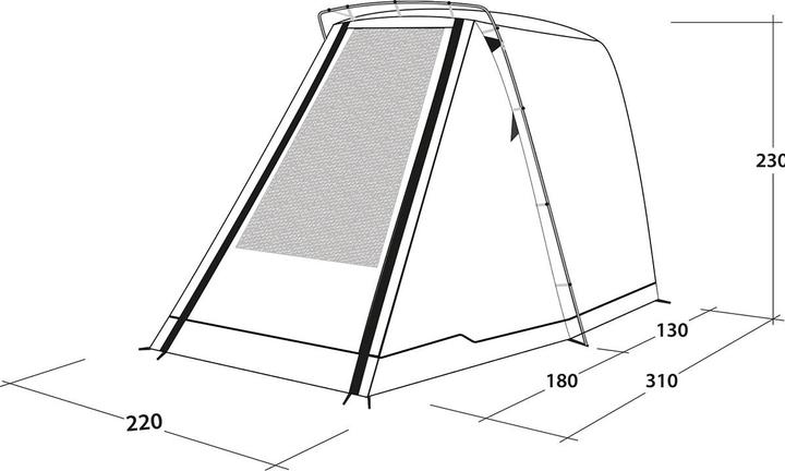 Actual product image Outwell Sandcrest L (Awning, 5.30 kg)