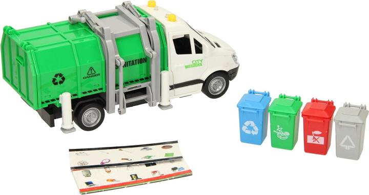 Productafbeelding Recyclingwagen met licht en geluid