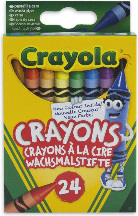 Image du produit Crayola 24 crayons de cire (Assortiment, 24 x)