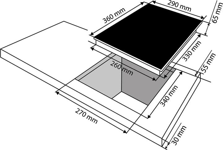 Actual product image Caso Induktionskochplatte Pro Advanced e1