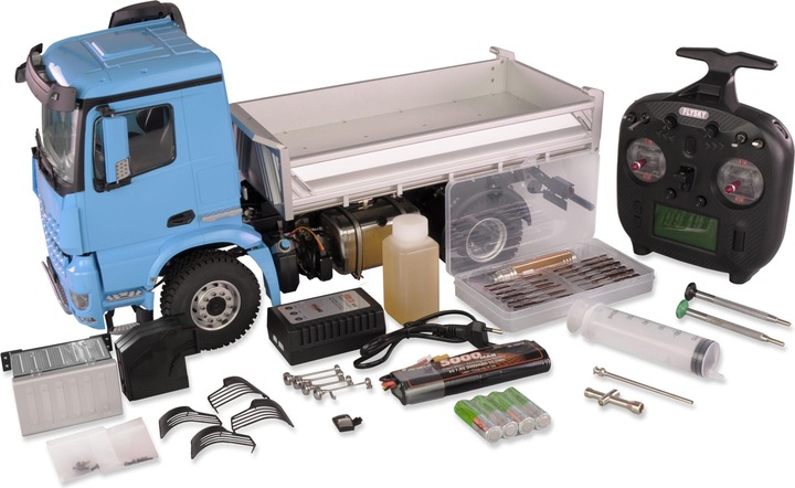 Immagine prodotto Amewi Dumper da cantiere RC Mercedes Arocs (RTR pronto all'uso)