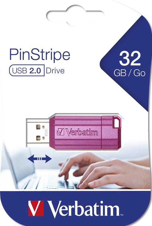 Actual product image Verbatim Store n Go PinStripe (32 GB, USB-A)