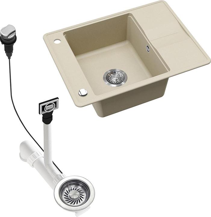 Produktbild Bergström Osaka (Einbauspüle mit Abtropffläche, 67 cm, 50 cm)