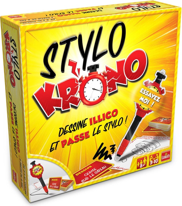 Actual product image Goliath Toys Stylo Chrono (French)