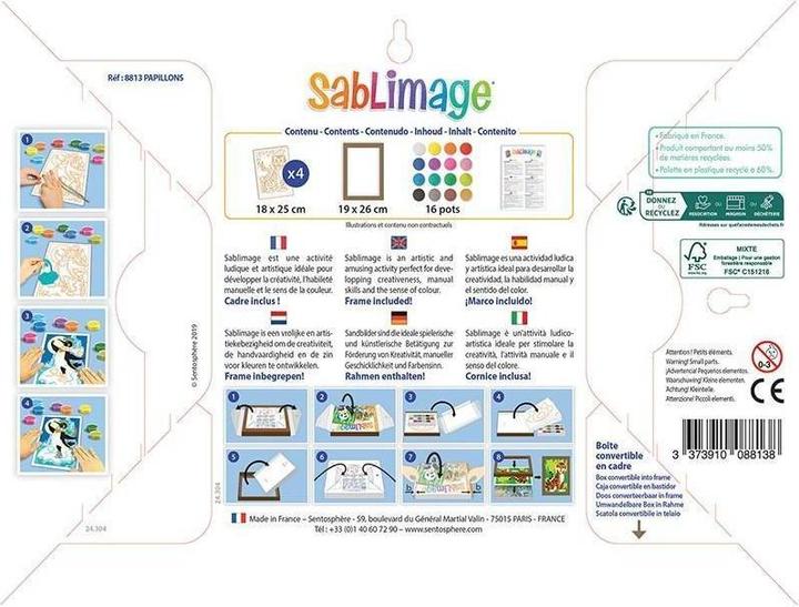 Produktbild Sentosphere Sandbilder Schmetterlinge