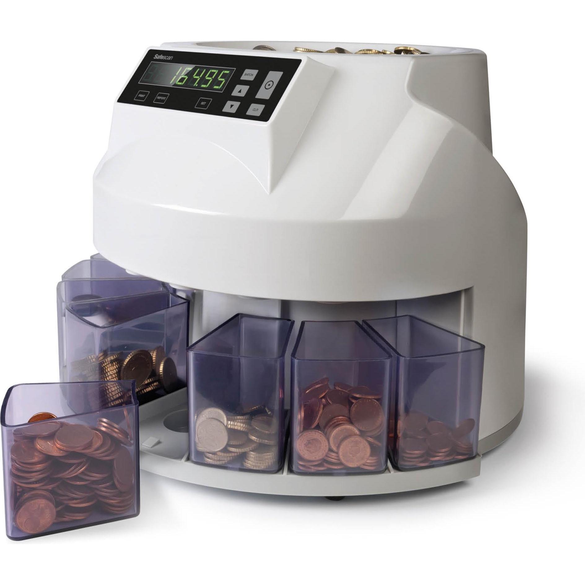 Safescan, Geldzähler, 1250 (EUR) (Münzzähler)