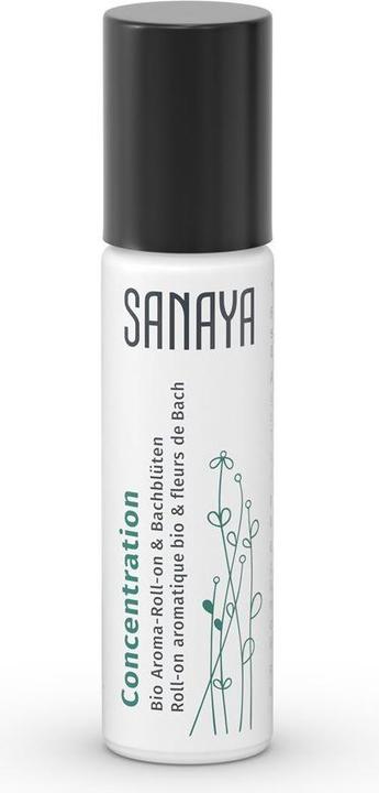 Image du produit Sanaya aromatique & fleurs de Bach Concentration bio roll on