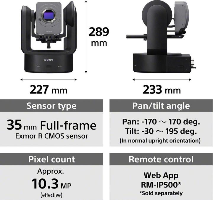 Image du produit Sony ILME-FR7 (12.90 Mpx, 60p)