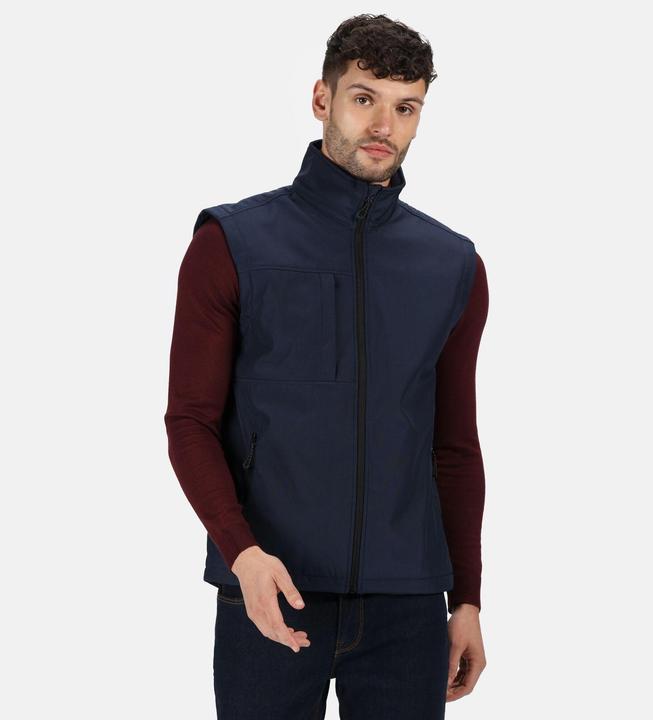 Actual product image Regatta Mens Octagon 3 Layer Printable Softshell Bodywarmer (4XL)