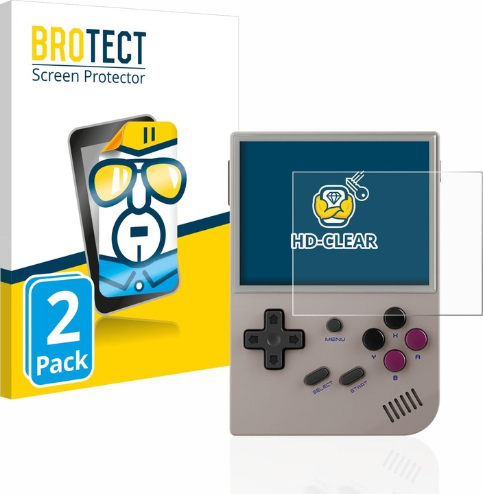 Produktbild BROTECT Schutzfolie Displayschutz Klar (2 Stück, Rg35xx)