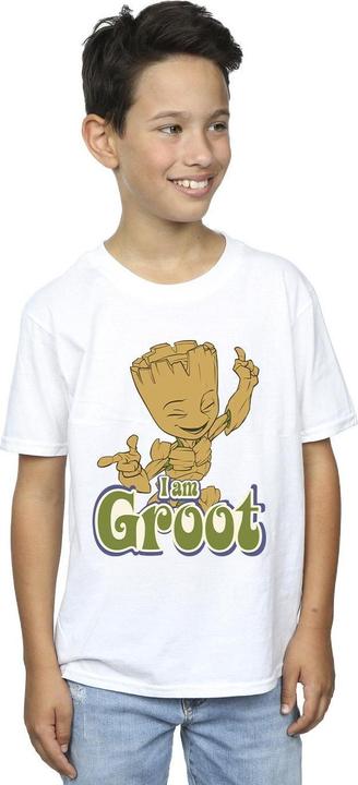 Actual product image Guardians of the Galaxy Boys Groot Dancing T-Shirt (104)