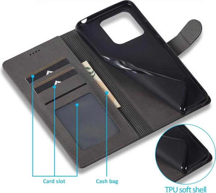 Produktbild LC.Imeeke Xiaomi Poco C65 / Redmi 13C - Etui grau (Xiaomi Poco C65)