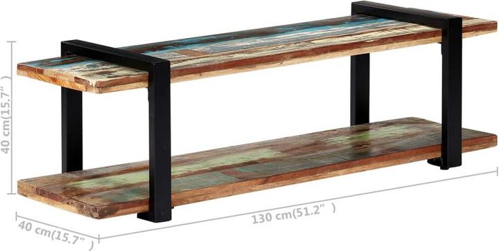 Produktbild vidaXL TV-Regal (130 x 40 x 40 cm)