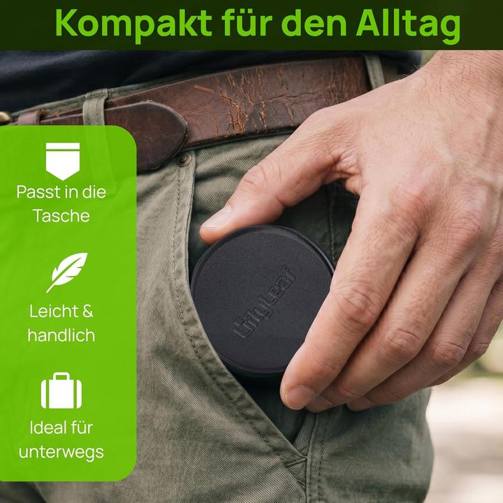 Produktbild LiftyLeaf Flow 55 Kräutermühlen-Set mit Magnetverschluss