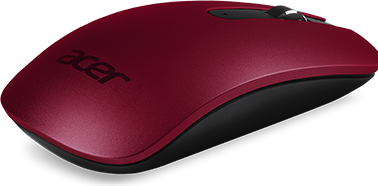 Produktbild Acer Thin-n-light wireless Maus rot kleiner Nano-Empfänger, elegantes und schlankes Design, feines glatte (Kabellos)