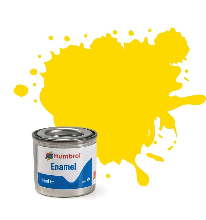 Humbrol No 69 Yellow Gloss