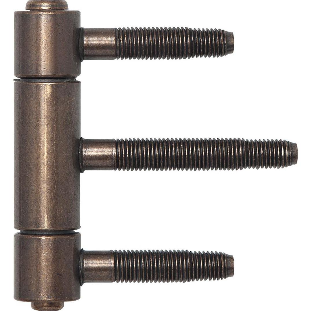 Thumbnail - SFS, Türbeschlag + Scharnier, Herkula-Band 3-teilig, mit Aushängesicherung, ø 20 mm, Stahl bronze patiniert