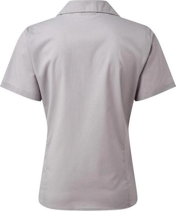Actual product image Premier Short sleeve poplin blouse work shirt (32)